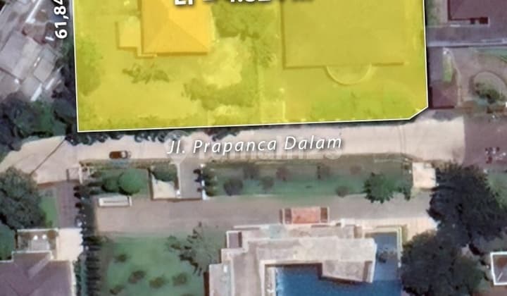 DIJUAL RUMAH di Jl PRAPANCA DALAM, KEBAYORAN BARU