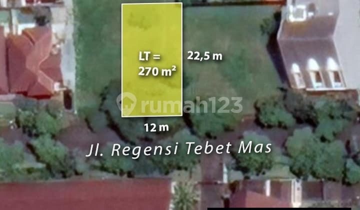 FOR SALE LAND at Jl REGENCY TEBET MAS, SOUTH JAKARTA