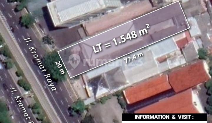 Office, Shop House at Jl Kramat Raya, Senen, Central Jakarta