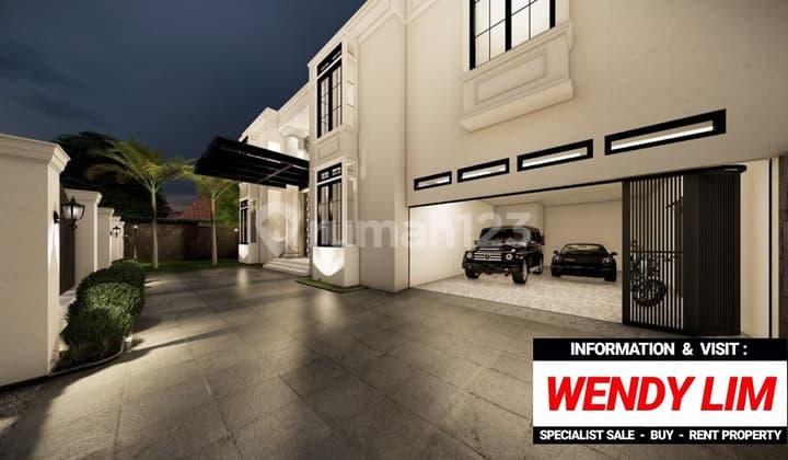 Brand New House Under Construction on Jl Darmawangsa, Kebayoran Baru