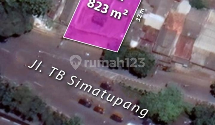 Tanah Strategis Zona Komersial At Jl Tb Simatupang, Jaksel
