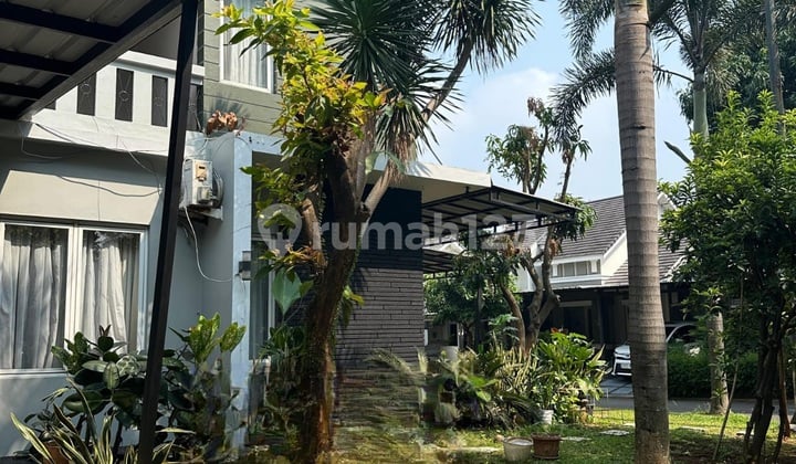 Rumah Hoek Cantik Siap Huni Harga Masih bisa Negodidalam Cluster Elite Kota Wisata Cibubur