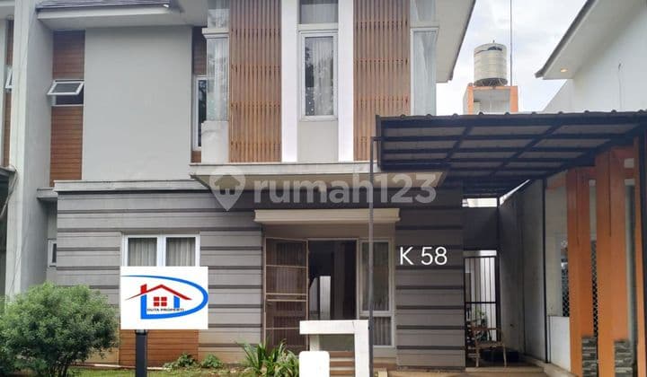 Rumah cantik siap huni di dalam cluster elite Kota Wisata Cibubur