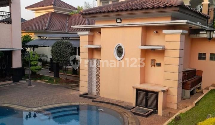 Rumah Cantik Ada Kolam Renang Full Furnish Siap Huni Didalam Cluster Elite Raffles Hills Cibubur