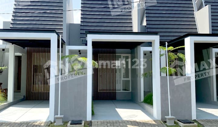 Rumah Baru Modern Minimalis ARAYA, Non Furnished Dekat BINUS