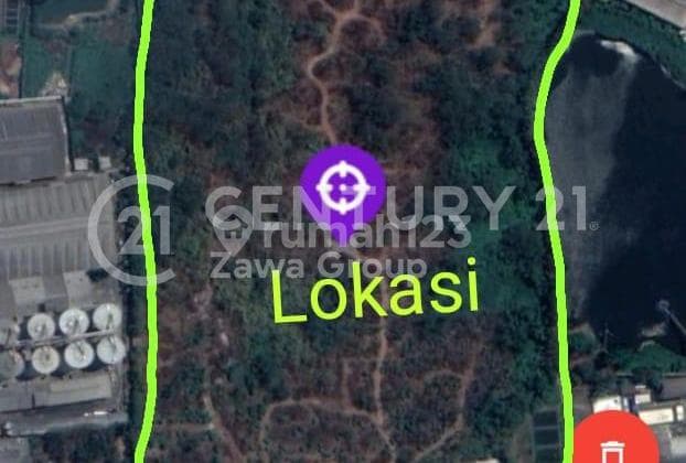 Dijual Tanah Industri Lokasi Strategis di Cikupa Tangerang