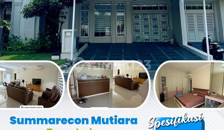 Dijual Rumah Mewah Summarecon Makassar Bandara Tol Makassar SHM