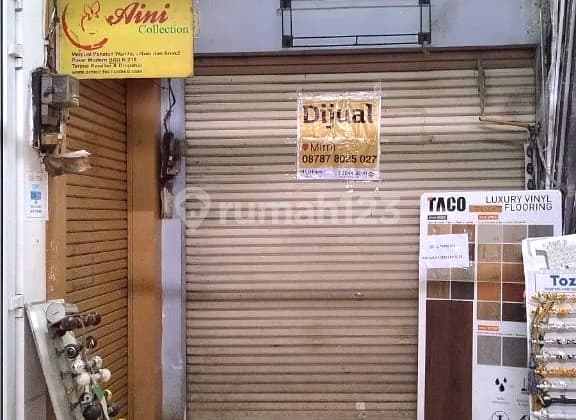 Kios Siap Usaha, Kondisi Bagus, Pasar Modern Bsd Tangerang Selatan