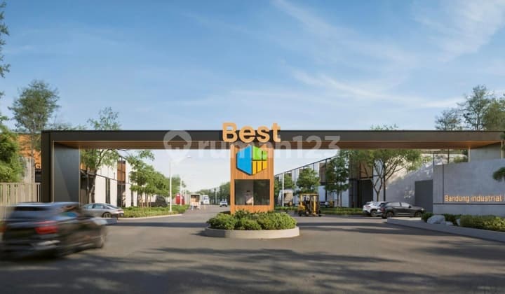 Gudang Bangunan Baru Kawasan Industrik di Kopo Katapang Bandung