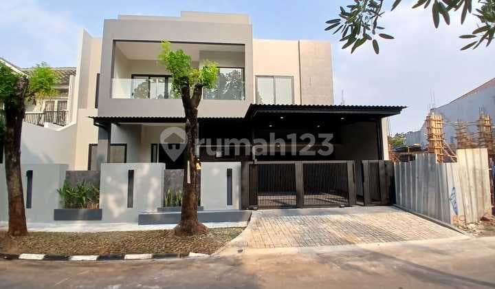 Rumah New Minimalis Modern Cluster Puspitaloka di Jalan Utama BSD City Tangerang
