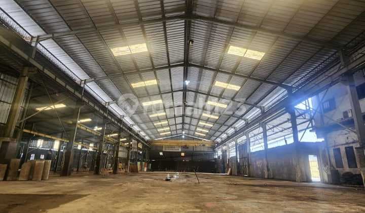 Murah Gudang Lt 2.400 m2 Kavling DPR Cipondoh Tangerang