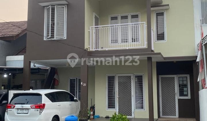 Rumah 2 Lt Bagus Siap Huni Cluster Carissa Graha Raya Tangerang Selatan
