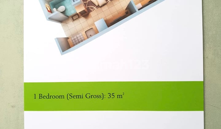 Selling Cheap Puri Orchard 1 Bedroom Empty New