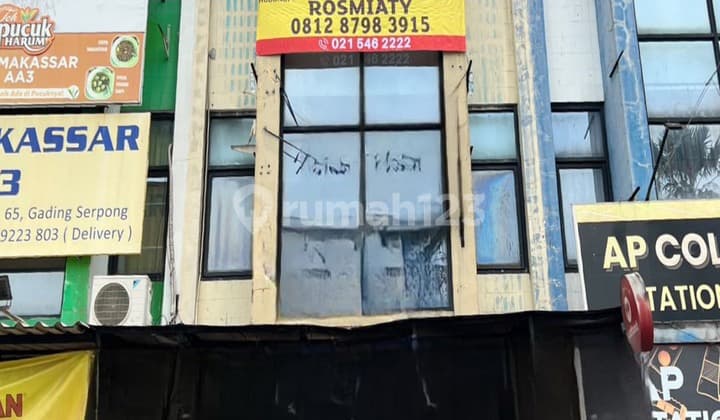 Langka Ruko Aa3 Boulevard Gading Serpong Deretan Mall Sms