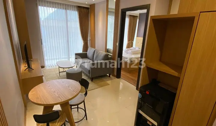 For Rent Sudirman Hills Residence Furnished 1Br Size 52 M2 In Central Jakarta