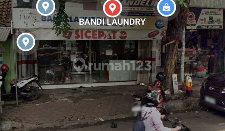 Ruko Nol Jalan Area Ramai Komersial Area Gresik Kota Usman Sadar Siap Pakai