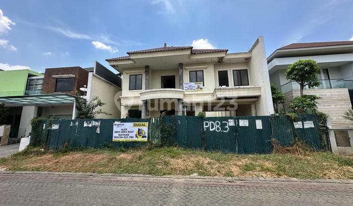 Rumah Setengah Jadi Row Lebar Murah Hitung Tanah Villa Bukit Regency 2 Pakuwon Indah