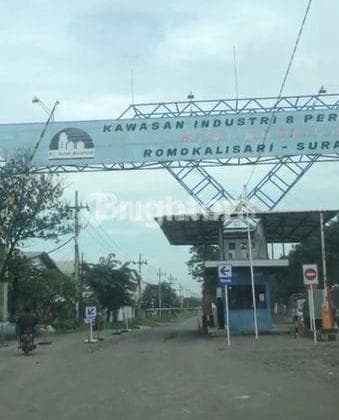 Tanah Siap Bangun Row Lebar Akses Kontainer Bebas Banjir Bumi Maspion Timur Romokalisari