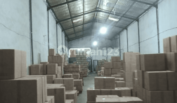 Gudang Siap Huni Akses Kontainer Murah Bebas Banjir Mutiara Margomulyo Permai