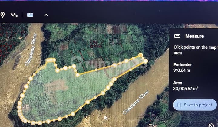 Dijual Tanah Subur 3 Hektar di Rancabungur dekat Ciampea