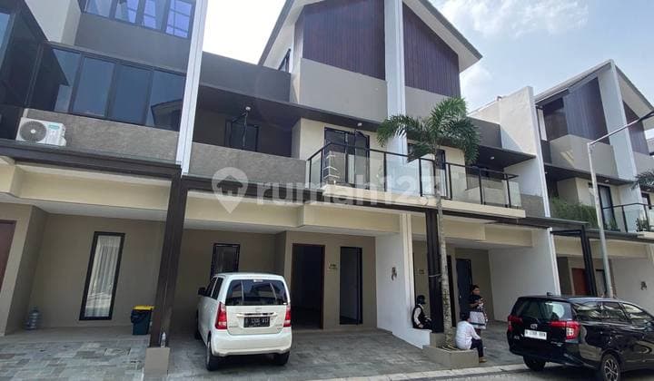 Rumah Baru Bintaro 3 lantai, rooftop, Siap Huni Free DP, Surat dll