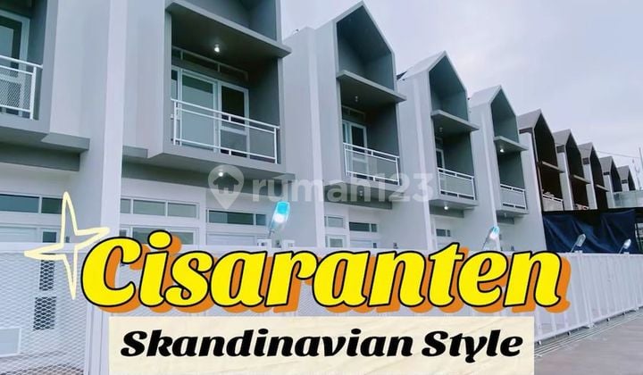 Rumah Baru Siap Huni Gaya Scandinavian Cisaranten Kulon Arcamanik