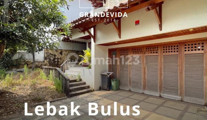 Rmh Dalam Komplek Terawat Bangunan 2 Lantai Di Lebak Bulus Jakarta Selatan