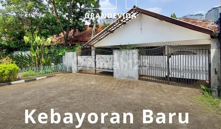 Rumh Tua Hitung Tanah Lokasi Strategis Di Kebayoran Baru Dekat Senayan Dan Sudirman