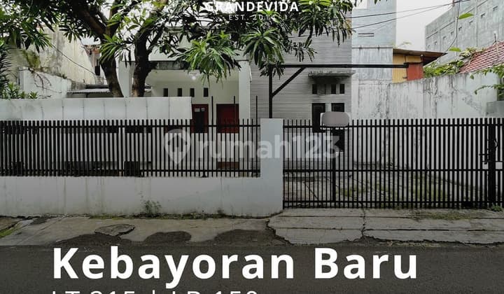 Lokasi Strategis Dekat MRT Station Nyaman Dan Asri Di Kebayoran Baru