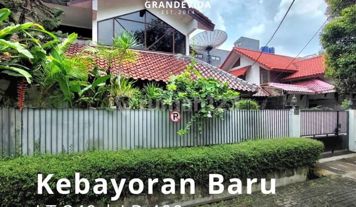 Premium Area Bangunan 2 Lantai Terawat Dan Siap Huni Di Kebayoran Baru