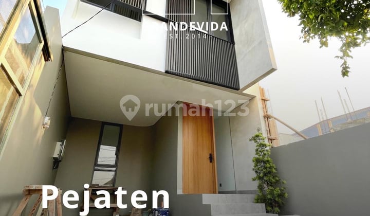 3 Rmh BaruDesign Modern Minimalis On Progress Tahap Pembangunan Pejaten Jaksel