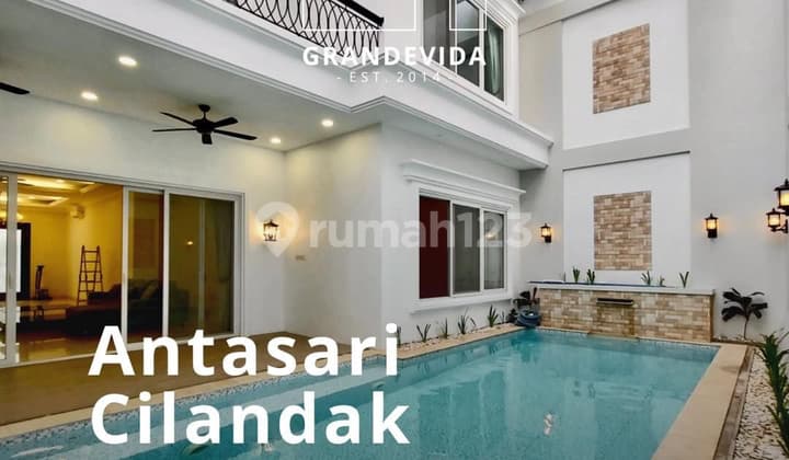 Rmh Mewah Exclusive Dalam Komplek Siap Huni Dan Terawat Di Antasari