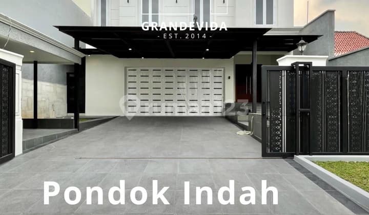 Bangunan Baru Mewah 2 Lantai Ada Private Pool Asri Dan Nyaman Di Pondok Indah