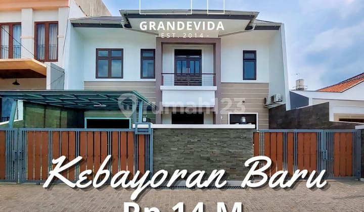 RUMAH BARU SIAP HUNI PRIME AREA AT KEBAYORAN BARU BANGUNAN 2 LANTAI