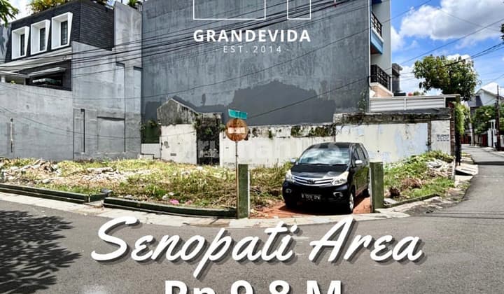 TANAH KAVLING PREMIUM DALAM PERUMAHAN DI SENOPATI AREA POSISI HOEK