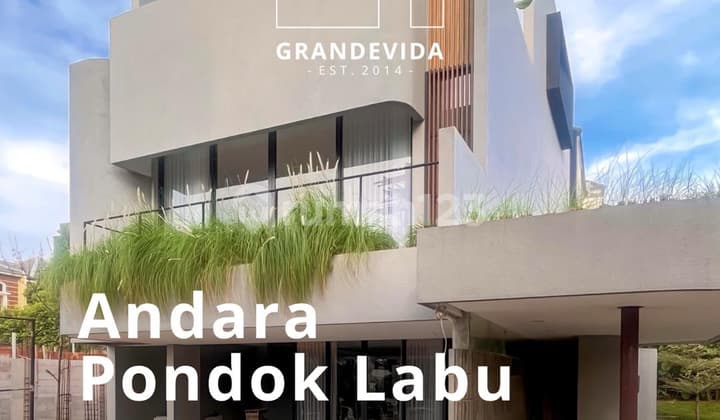 TOWNHOUSE BRAND NEW DESIGN MODERN MINIMALIS RUMAH DI ANDARA PONDOK LABU