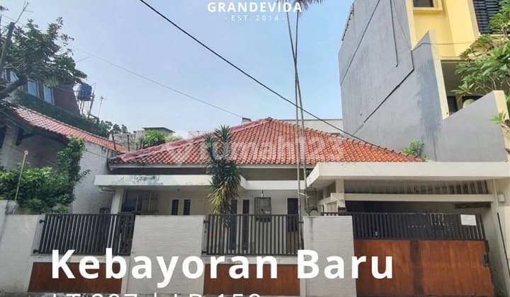 SUPER MURAH RUMAH DI KEBAYORAN BARU PAKUBUWONO AREA MINIMALIS MODERN