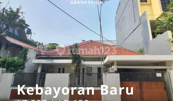 SUPER MURAH RUMAH DI KEBAYORAN BARU PAKUBUWONO AREA MINIMALIS MODERN