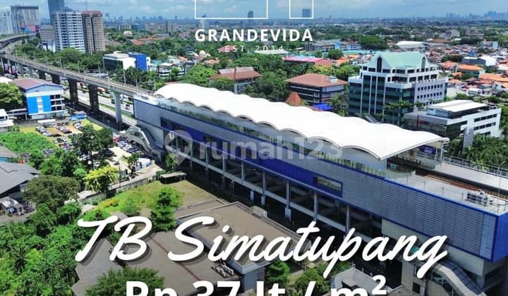 COMMERCIAL LAND IN SOUTH JAKARTA ADJACENT TO FATMAWATI MRT STATION