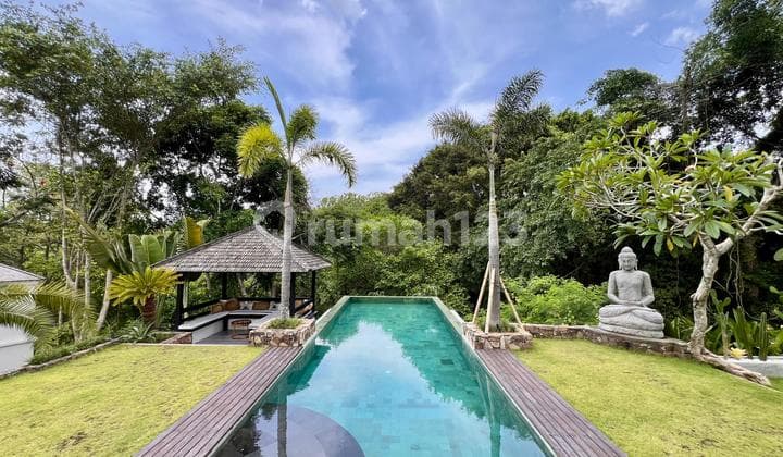 Discover A Hidden Gem 5 Bedrooms A Colonial modern Tropical Retreat , River View And Junggle Location At Munggu Canggu