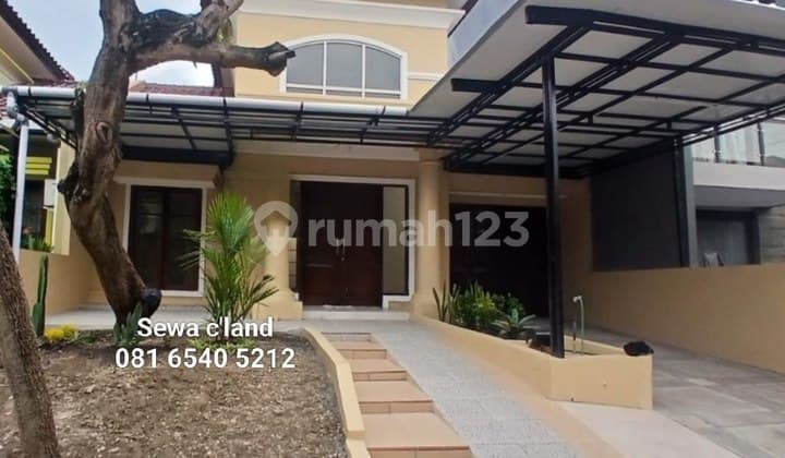 For Rent: Citraland Surabaya House, Front Cluster Near Merlion Statue/ Starbucks