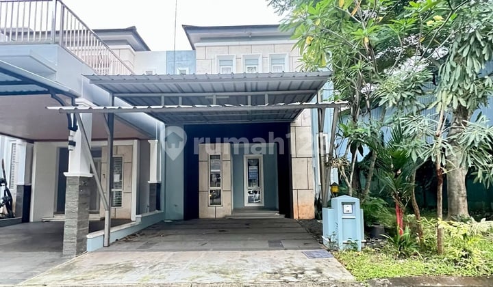Depan Taman! Rumah Cantik di Cluster Leora Alam Sutera! Area Adem Lokasi Sangat Strategis Dekat Toll dan Mall