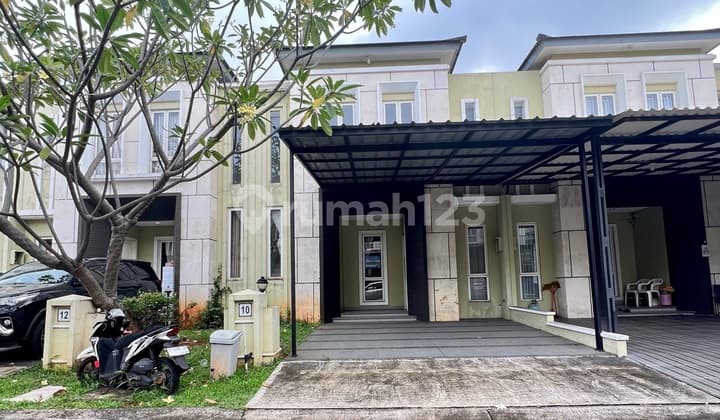 Rumah Cantik untuk Keluarga Harmonis! Lokasi Terbaik di Cluster Leora Alam Sutera! Nyaman dan Aman