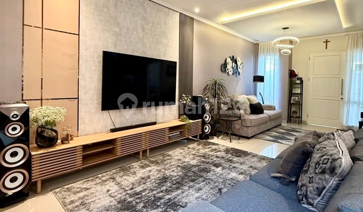 Tinggal Bawa Koper! Rumah Cantik Di Bohemia Gading Serpong Lokasi Sangat Strategis Terbaik Untuk Tinggal