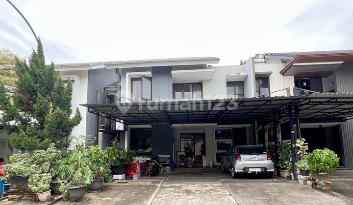Depan Clubhouse! Area Cantik Nyaman Sejuk di Cluster Palmyra Keamanan 24 Jam