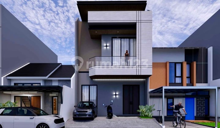 Rumah Baru! Cantik! di Cluster Flamboyan Alam Sutera! Kawasan Sejuk Adem dan Aman! Cocok bisa Nego Bebas Banjir