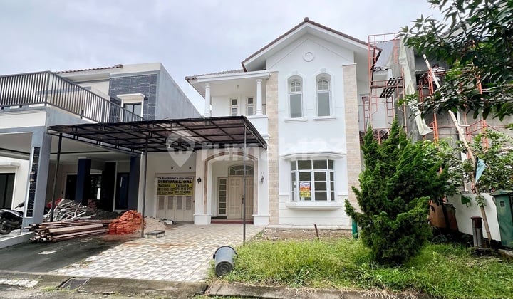 Best Deal! Masih bisa Nego! Rumah Cantik di Cluster Intan Alam Sutera! Area Paling Adem Banyak Taman