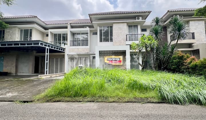 In front of Ikea! Unbeatable location! The best! Aruna Cluster Alam Sutera! A comfortable, cool, and lush green area!