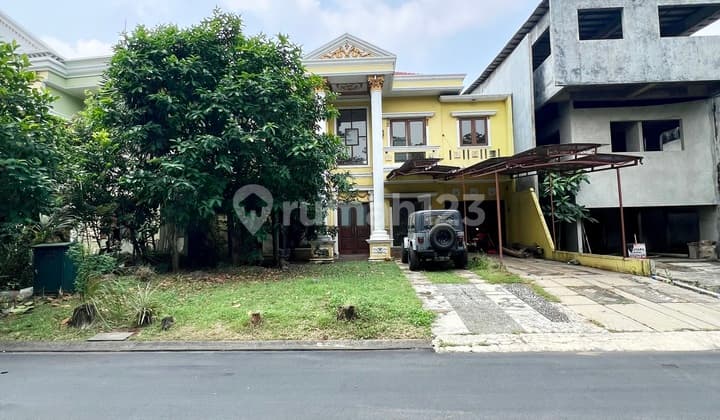 Cuma Hitung Tanah! Nego Sampai Jadi! Sutera Telaga Biru Alam Sutera! Cluster Idaman Di Pusat Alam Sutera Hadap Jalan Boulevard Bebas Banjir Area Elite