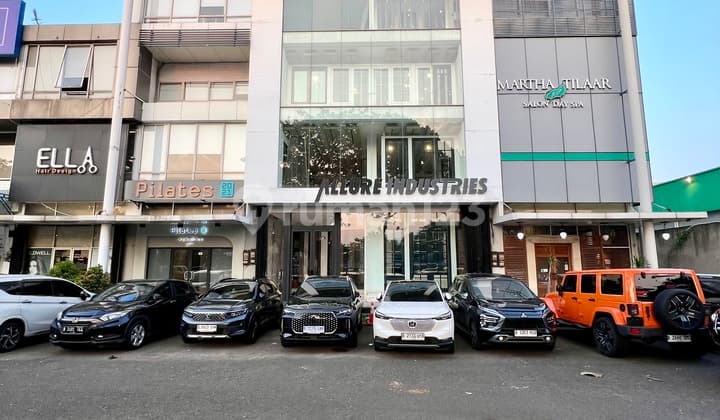 Langka! Ruko Gandeng Hadap Jalan Boulevard Alam Sutera! Ruko Jalur Sutera! Kawasan Paling Prime Di Alam Sutera Sangat Ramai Siap Untuk Bisnis